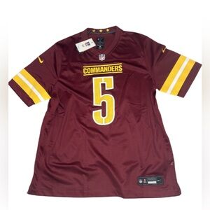 🏈 Nike Washington Commanders #5 Jersey Men’s XL Burgundy NFL Football NWT
